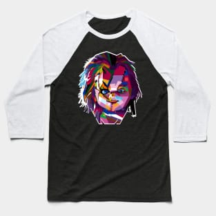 Chucky Pop art Baseball T-Shirt